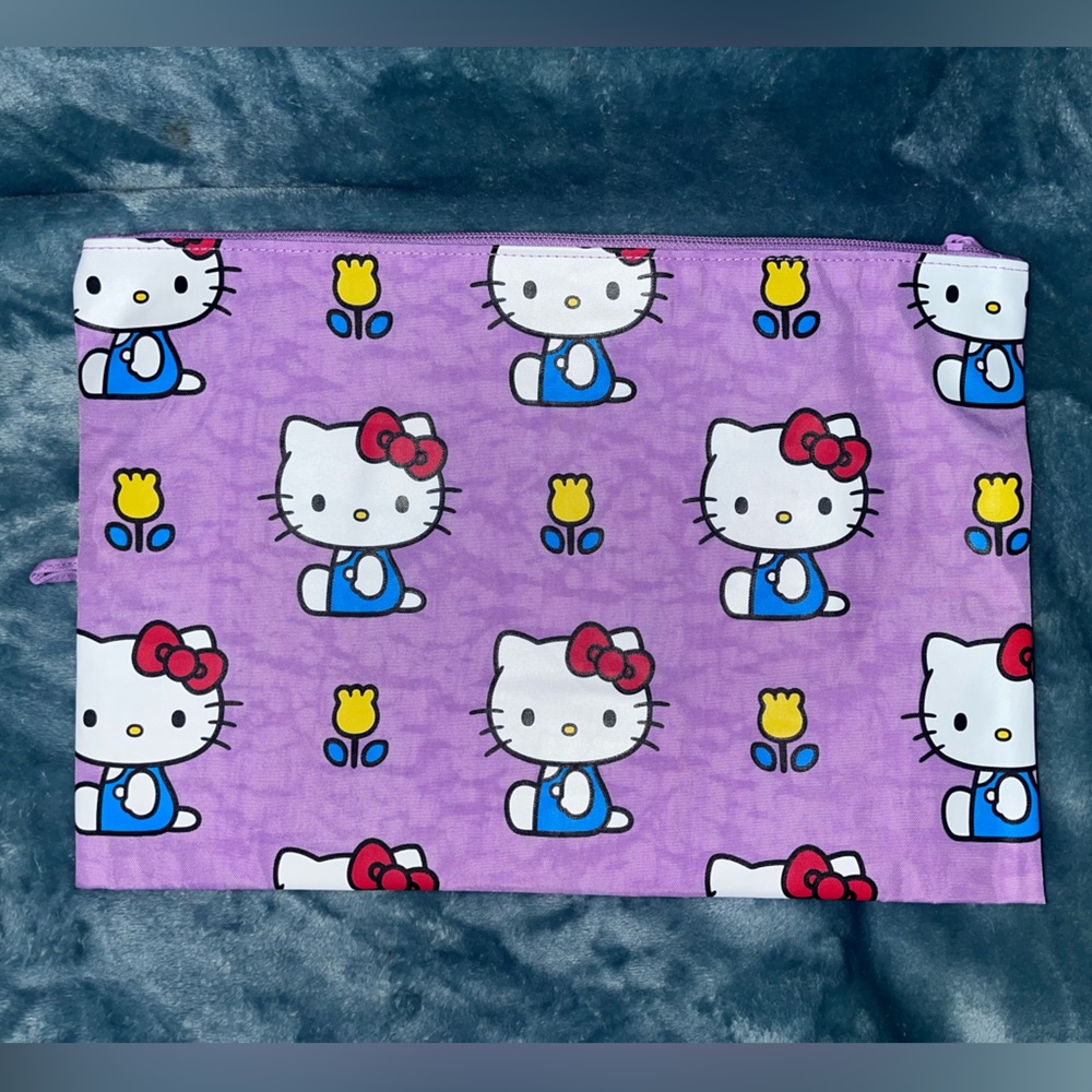 BAGGU X Hello Kitty Large Sz Go Pouch Accessory Bag NEW NWOT